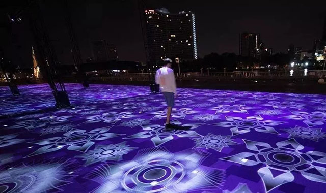 地面互動(dòng)投影